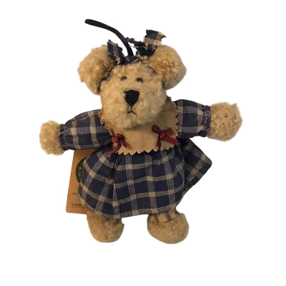 Vintage Boyds Bears Cappuccino Frenzy Ornament‎ NWT